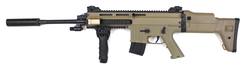 Buy 22 ISSC MSR MK22 Standard Tan 16" with Silencer & Foregrip in NZ New Zealand.