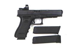 Buy 9mm Glock 34 Blued/Synthetic with Red Dot & 3 Mags in NZ New Zealand.