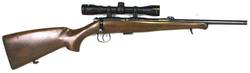 Buy 22 BRNO Model 2-E Blued Wood Threaded with Scope in NZ New Zealand.
