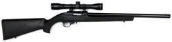 Buy 22 Ruger 10/22 Blued Hogue with Full Barrel Silencer & Scope in NZ New Zealand.