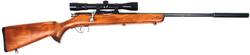 Buy 22 Stevens 66-B Blued Wood with Scope & Silencer in NZ New Zealand.