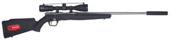 Buy 22 LR Savage B22 Stainless Synthetic  with Scope & Silencer in NZ New Zealand.