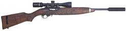 Buy 22 Ruger 10/22 Blued Wood M1 Carbine 18.5" with Scope & Silencer in NZ New Zealand.