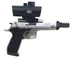 Buy 9x21mm Bernadelli Race Gun Stainless Tasco Pro Sight in NZ New Zealand.