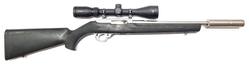 Buy 22 Ruger 10/22 Stainless Hogue with Scope & Silencer in NZ New Zealand.
