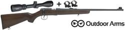 Buy 22 Outdoor Arms JW-15 Blued Wood Threaded with 3-9x42 Scope in NZ New Zealand.