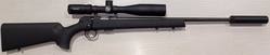 Buy 22 CZ 457 Blued Synthetic 20" with Scope & Silencer in NZ New Zealand.