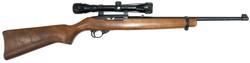 Buy 22 Ruger 10/22 Blued Wood 18" with 4x32 Scope in NZ New Zealand.