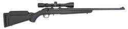 Buy 22 Ruger American Blued Synthetic 20" with 3-9x40 Scope in NZ New Zealand.