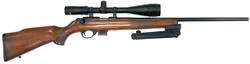 Buy 17HMR Stirling M1700 Blued Wood 22.5" with 6-24X42 Scope in NZ New Zealand.