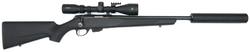 Buy 17HMR Tikka T1x Blued Synthetic 20" with 4-12x42 Scope & Silencer in NZ New Zealand.