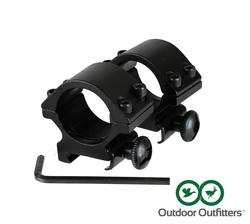 Buy Outdoor Outfitters Weaver Rings 1" Low or High in NZ New Zealand.