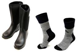Buy Mainlander Neoprene Gumboots with Manitoba Socks in NZ New Zealand.