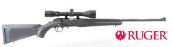 Buy 17HMR Ruger American Blued Synthetic 22" With Scope in NZ New Zealand.