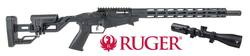 Buy Ruger Precision M-LOK 18" Rimfire & Ranger 4.5-14x44 Scope Package: 17HMR or 22 Mag in NZ New Zealand.