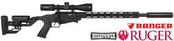 Buy Ruger Precision M-LOK Rimfire 18" with Ranger 4.5-14x44 Scope & Silencer in NZ New Zealand.
