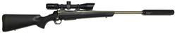 Buy 6.5 Creedmoor Browning A-Bolt Stainless Steel Synthetic 22" with Scope & Silencer in NZ New Zealand.