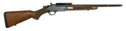 Buy 308 Henry Single Shot Blued Wood 20" Threaded in NZ New Zealand.