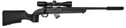 Buy 22 Howa 1100 Blued Synthetic 18" with Scope & Silencer in NZ New Zealand.