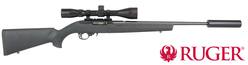 Buy 22LR Ruger 10/22 Hogue Silencer and Ranger Scope Package in NZ New Zealand.