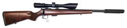 Buy 17hmr CZ 455 Varmint Blued Wood 18" with Scope & Silencer in NZ New Zealand.