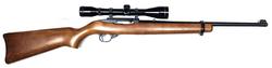 Buy 22 Ruger 10/22 Blued Wood 18.5" with Scope in NZ New Zealand.