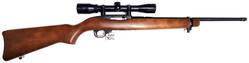 Buy 22 Ruger 10/22 Blued Wood Threaded with 4x32 Scope in NZ New Zealand.