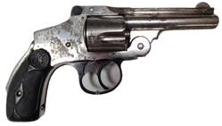 Buy 38-Special Smith & Wesson Top Break Blued Synthetic 4" (PARTS GUN) in NZ New Zealand.